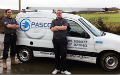 Pasco Electrical Contractors Limited with van